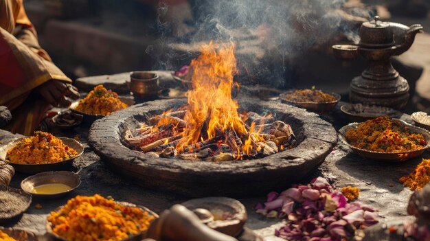 stone-brazier-with-burning-wood-offerings_889227-81270